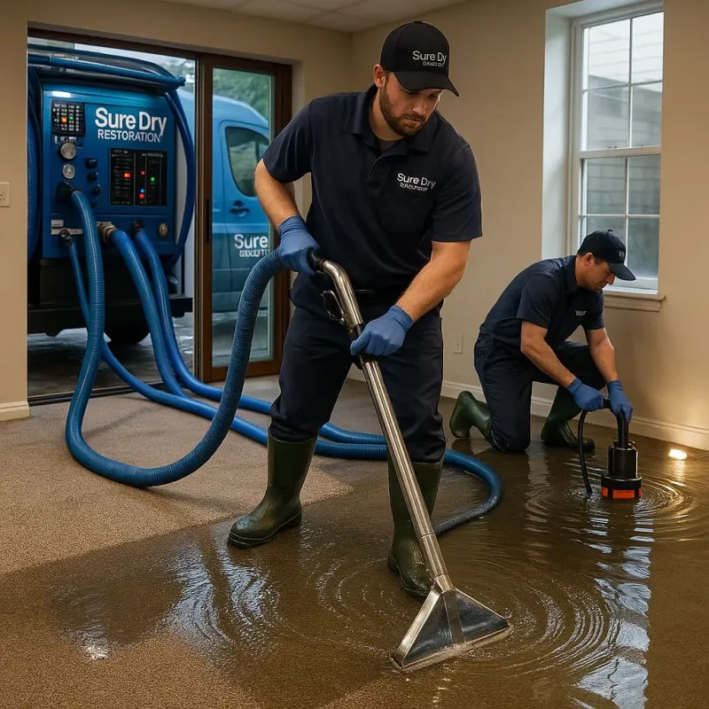 Water Extraction and Removal process in Spackenkill, NY